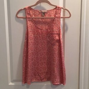 Silky Pink Tank